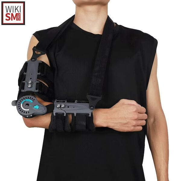 File:Post operative elbow brace.jpeg